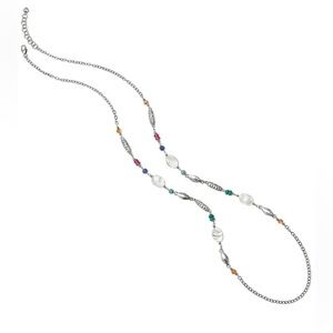 Brighton BARBADOS TROPIC Multi-Color Pearl Long Strand Necklace